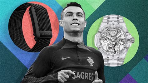 ronaldo hublot|ronaldo fitness bracelet.